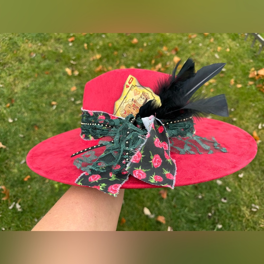 Vegan Suede Wide Brim Fedora Hat